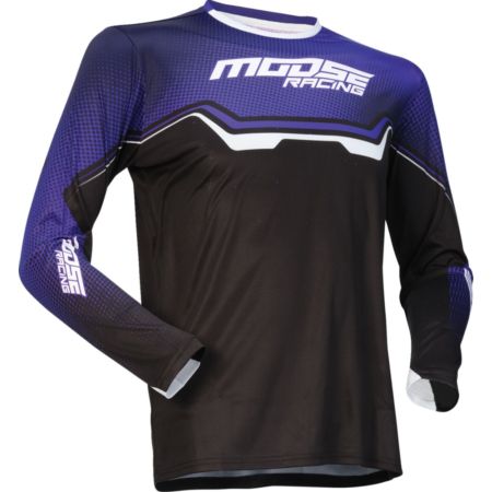 Bluza MOOSE OFFROAD YOUTH QUALIFIER PU/BK/WH XS