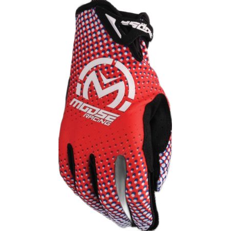 Rękawiczki MOOSE OFFROAD SX1 RED/WHITE/BLUE M