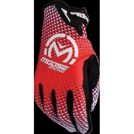 Rękawiczki MOOSE OFFROAD SX1 RED/WHITE/BLUE M