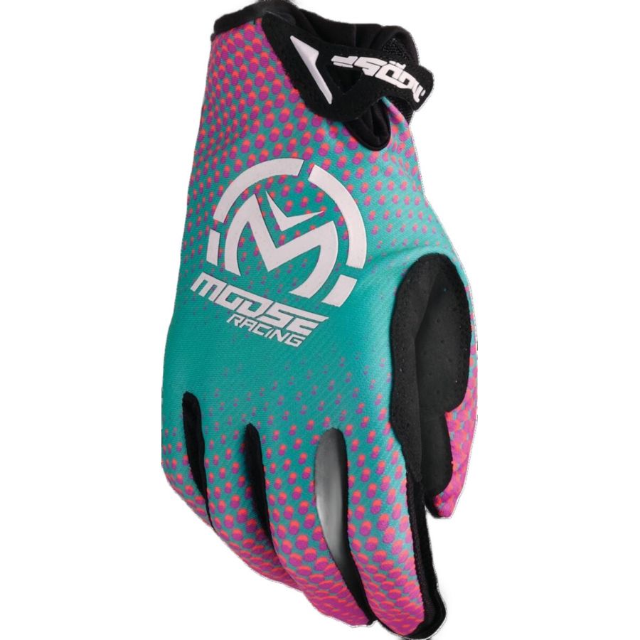 Rękawiczki MOOSE OFFROAD SX1 PINK/PURPLE/TEAL M