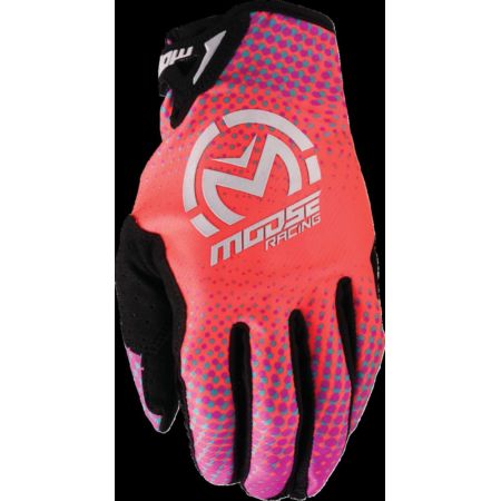 Rękawiczki MOOSE OFFROAD SX1 PINK/PURPLE/TEAL M