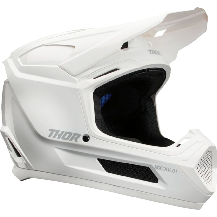 Kask dziecięcy THOR FLEET WHITEOUT GLOSS L