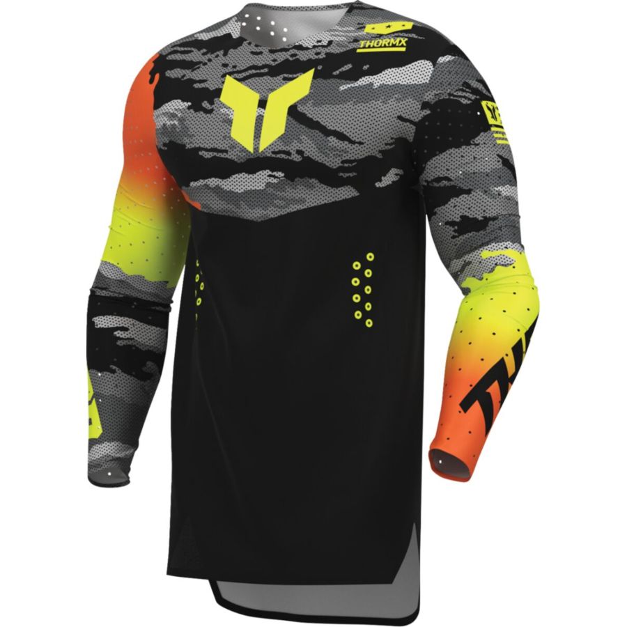 Bluza THOR SPORTMODE RECON BLACK/ACID M