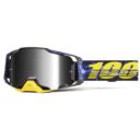 Gogle 100% ARMEGA FURIOUS BLACK MIRROR SILVER