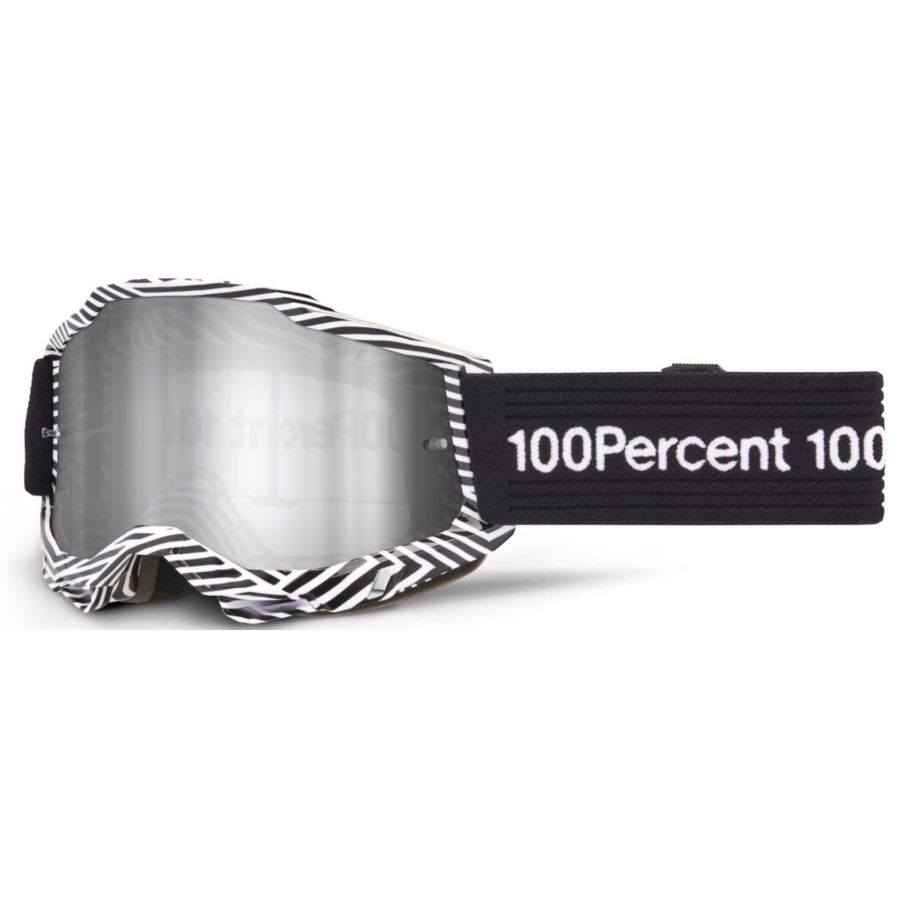 Gogle 100% ACCURI 2 SAMBA MIRROR SILVER