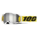 Gogle 100% ARMATIC VALERA WHITE MIRROR SILVER