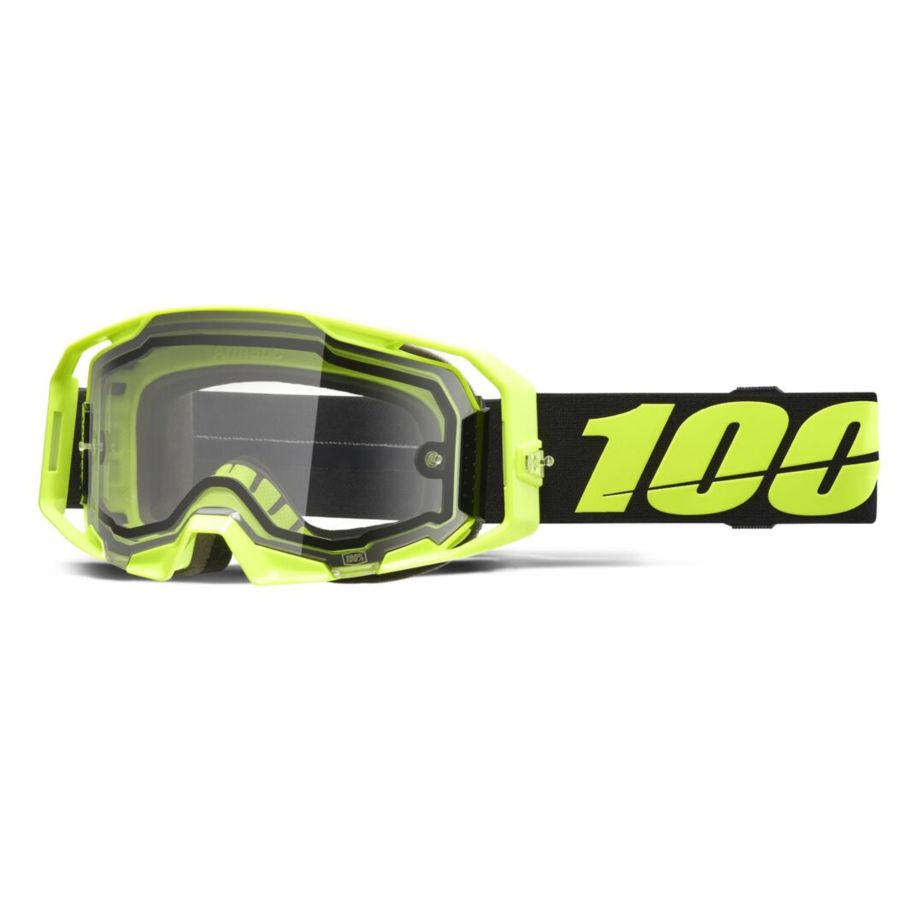 Gogle 100% ARMATIC ENDURO DUAL PANE YLW MIRROR CLR
