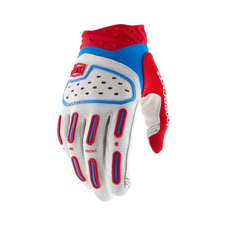 Rękawiczki 100% AIRMATIC 2 RED/WHITE/BLUE S
