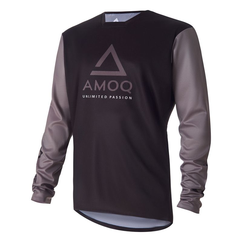 Bluza AMOQ ASCENT COMP BLACK/GREY S