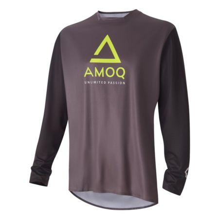 Bluza AMOQ ASCENT COMP HI VISION BLACK/GREY S