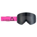 Gogle AMOQ VISION MAGNETIC PINK/BLACK SMOKE