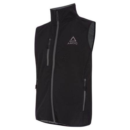 Kamizelka softshell AMOQ RACE BLACK XS