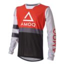 Bluza AMOQ AIRLINE MESH RED/WHITE XS