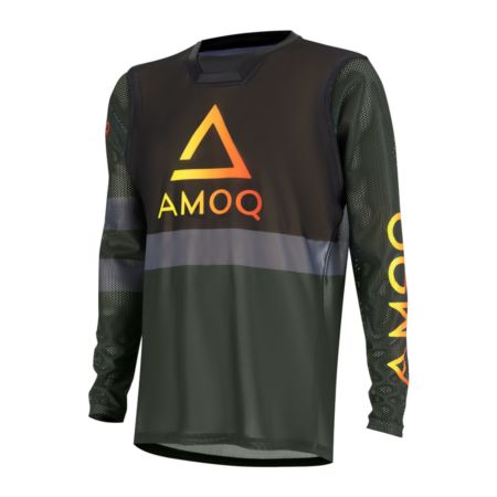 Bluza AMOQ AIRLINE MESH MILITARY GREEN/BLACK XS