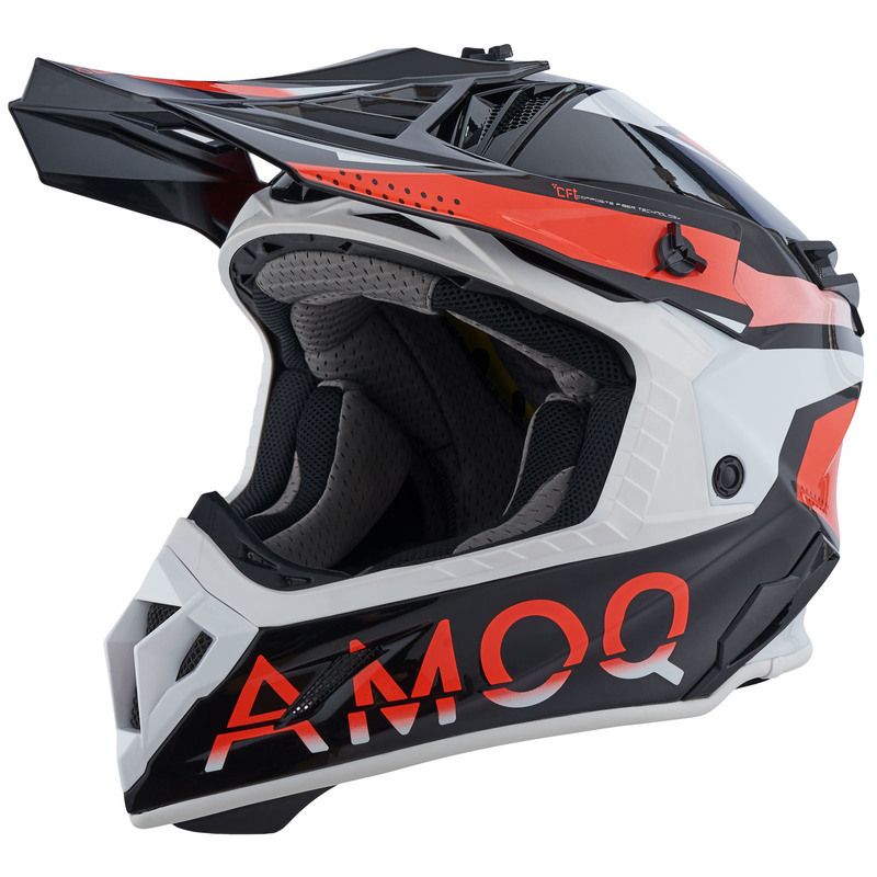 Kask AMOQ FRICTION MIPS BLACK/RED XS