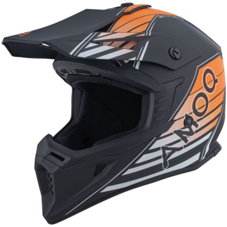 Kask AMOQ METEOR V2 AXIS BLACK/ORANGE XS