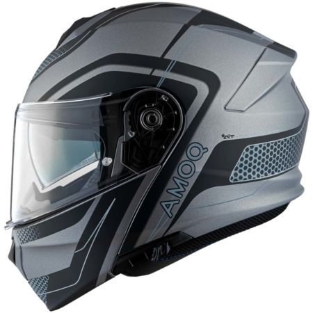 Kask AMOQ MI100 PORTO BLACK/GREY S