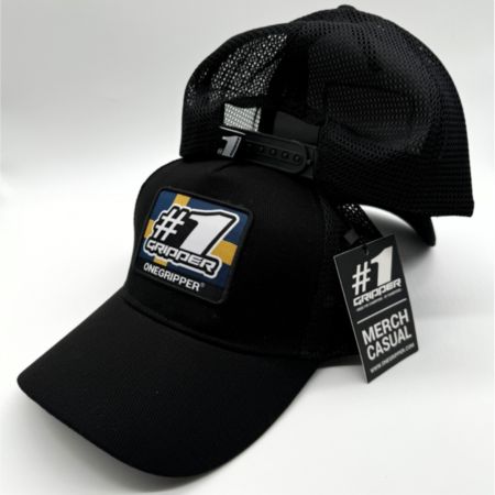 Czapka ONEGRIPPER Trucker Snapback Black