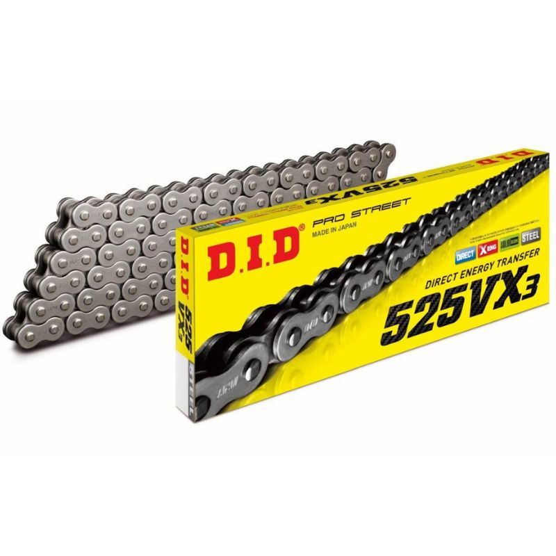 DID ŁAŃCUCH NAPĘDOWY 525VX3-112 (112 OGNIW) X-RING