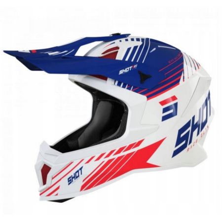 Kask LITE FURY Navy Red Glossy XL