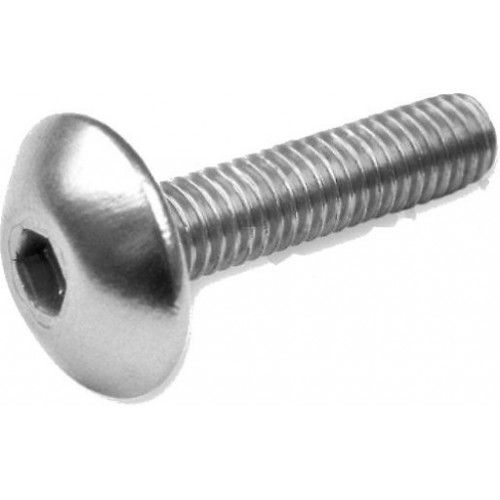 Śruba owiewki aluminiowa 5x20 srebrna 1szt