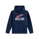 Bluza casual ALPINESTARS RIDE V3 blue L