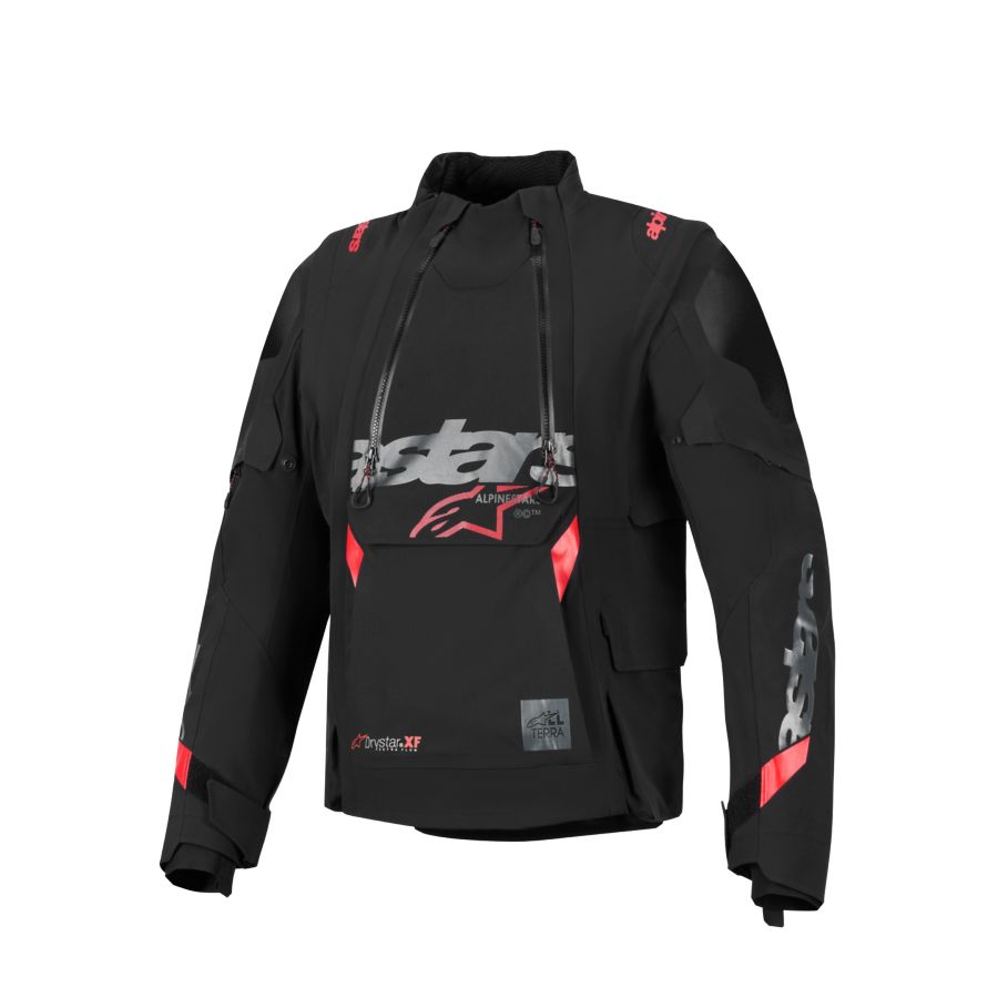 Kurtka ALPINESTARS HALO PRO DRYSTAR XF blk/rd 3XL