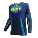Bluza SHOT CONTACT STREAM BLUE XS