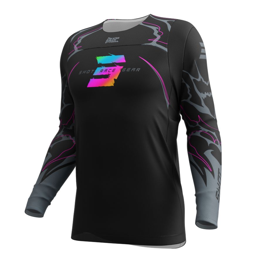 Bluza dziecięca SHOT CONTACT KID RAC BLACK 4-5