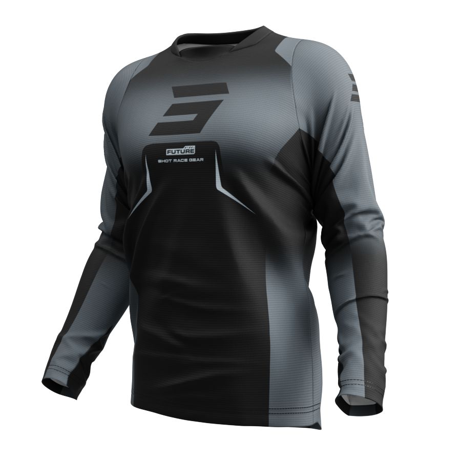 Bluza SHOT DEVO FUTURE BLACK XS