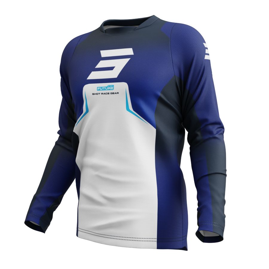 Bluza SHOT DEVO FUTURE BLUE XS