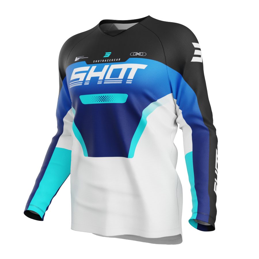 Bluza dziecięca SHOT DRAW KID STRUCK BLUE 4-5