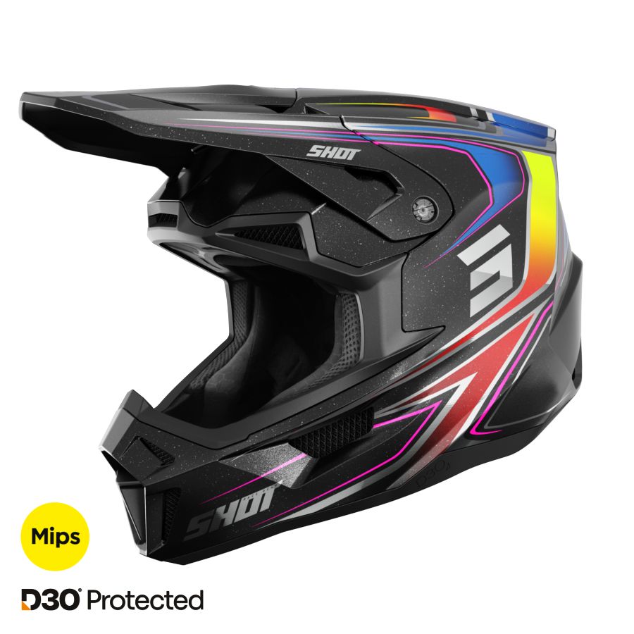 Kask SHOT LITE GLORY BLACK PEARLY XS