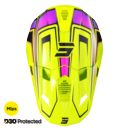 Kask SHOT LITE GLORY NEON YELLOW PEARLY XS