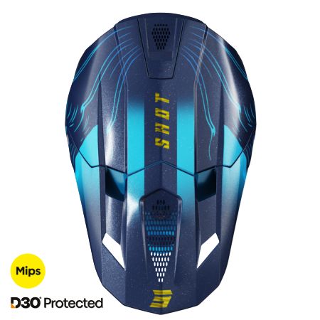 Kask SHOT LITE VOLT BLUE PEARLY XS