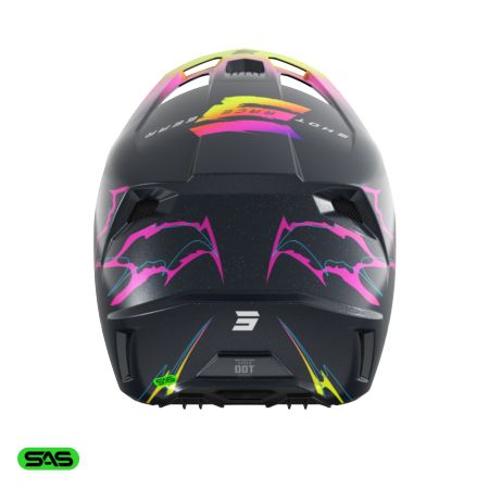 Kask dziecięcy SHOT SPEED KID RAC BLUE PEARLY YS
