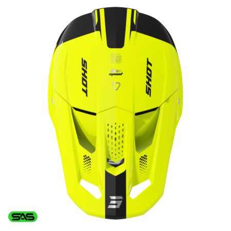 Kask dziecięcy SHOT SPEED KID S YELLOW GLOSSY YS