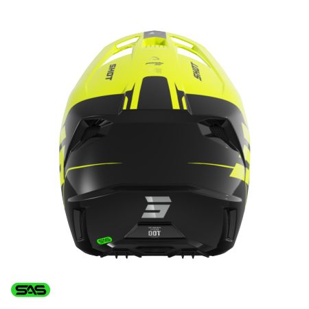 Kask dziecięcy SHOT SPEED KID S YELLOW GLOSSY YS