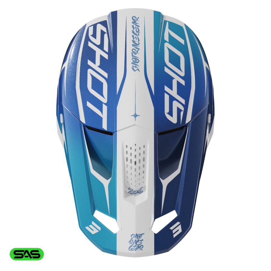 Kask SHOT SPEED SIDE BLUE PEARLY XS
