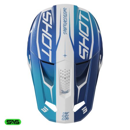 Kask SHOT SPEED SIDE BLUE PEARLY XS
