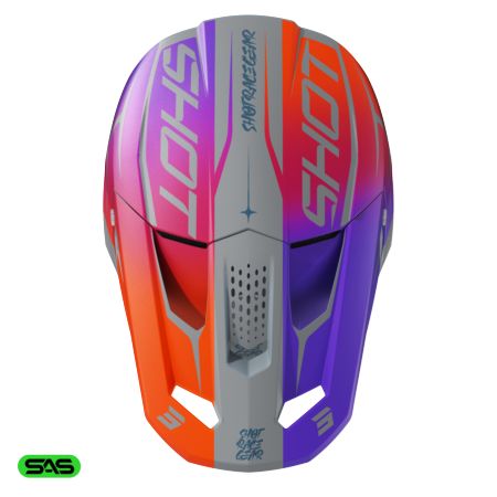 Kask SHOT SPEED SIDE PURPLE MATT XS