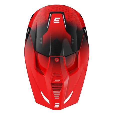 Kask SHOT FURIOUS STREAM RED GLOSSY XS