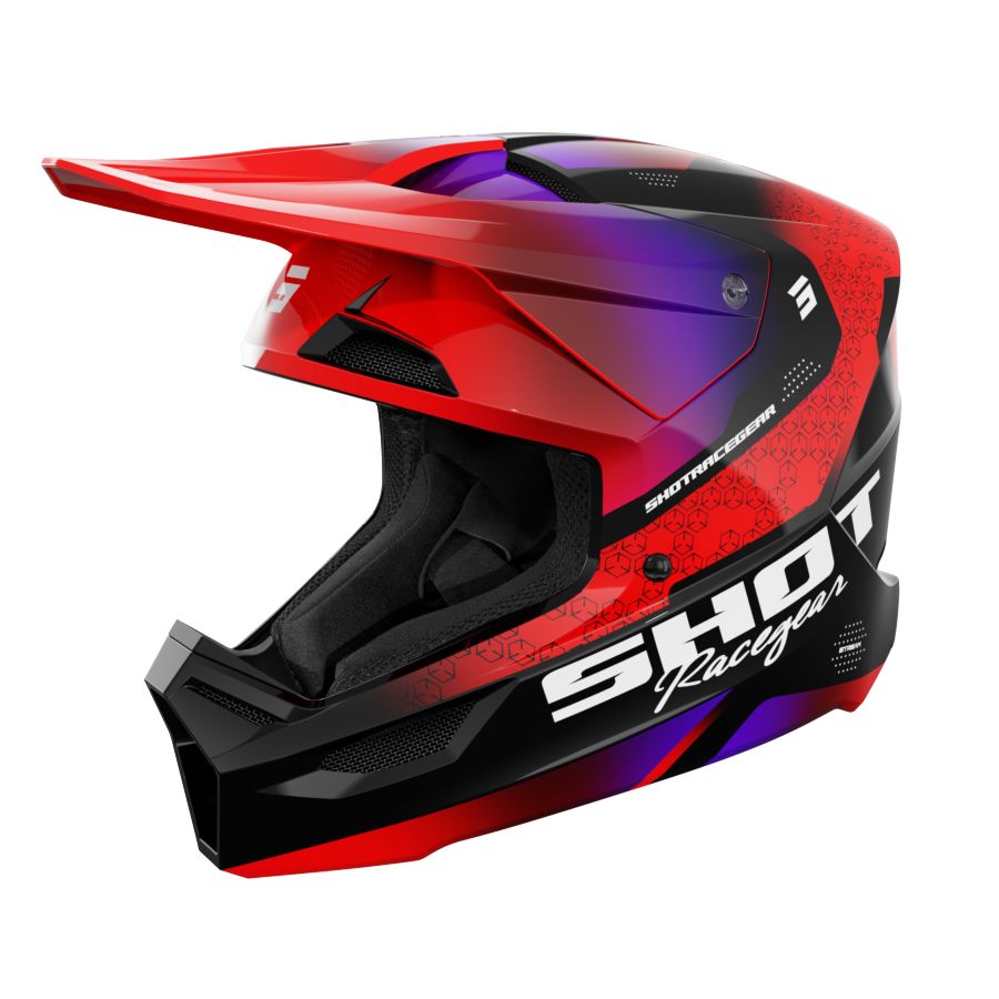 Kask dziecięcy SHOT FURIOUS KID STREAM RD GLOSS YS