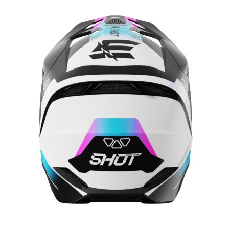 Kask dziecięcy SHOT FURIOUS KID ROCKET PK GLOSS YS