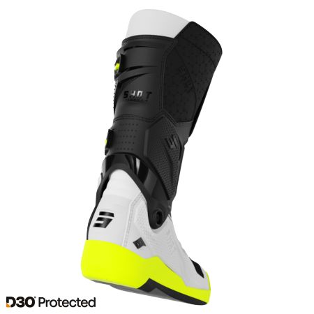 Buty SHOT RACE 8 BLACK WHITE NEON YELLOW 40