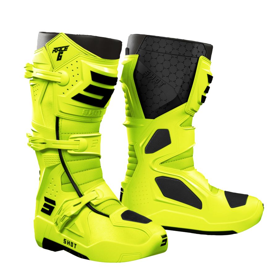 Buty SHOT RACE 6 NEON YELLOW 39