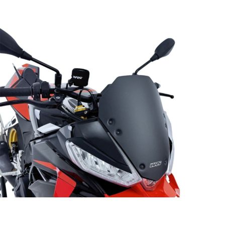 Szyba WRS SPORT BLACK MATT APRILIA TUONO V4 1100