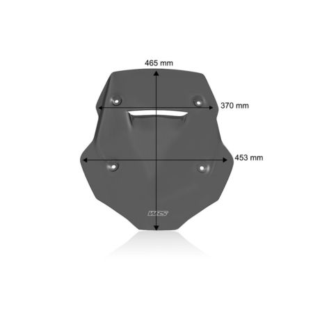 Szyba WRS STANDARD DARK SMOKE CF MOTO MT 800