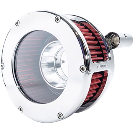 Filtr powietrza FEULING BA CHROME/RED HARLEY FLHR