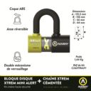 Zabezpieczenie AUVRAY U-LOCK XTREM MINI ALERT